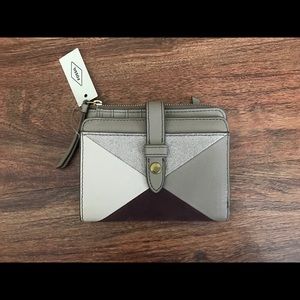 Fossil Fiona Patchwork Leather Wallet